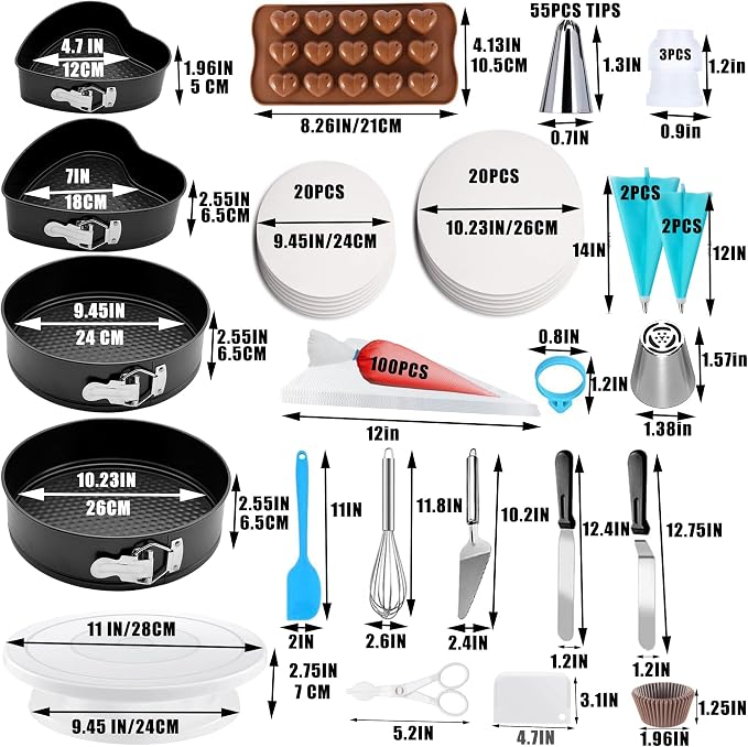 540PCS Cake Decorating Kit - Image 2