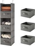 MAX Houser 6 Tier Shelf Hanging Closet Organizer, Closet Hanging Shelf by MAXHouser