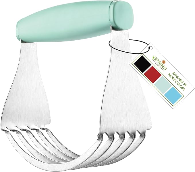 Spring Chef XL Dough Blender For Baking, Heavy Duty Manual Dough Mixer by SpringChef
