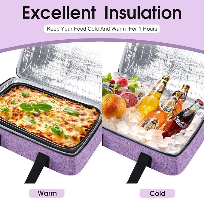 Insulated Casserole Carrier, Portable Casserole Carrier - Image 4