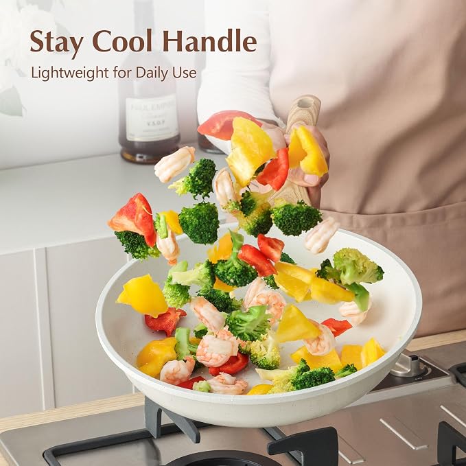SENSARTE Nonstick Ceramic Frying Pan Skillet - Image 8