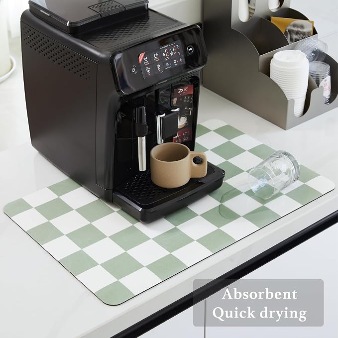 Ohocut Checkered Dish Drying Mat - Image 4
