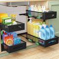 Under Sink Organizer, 2 Tier Pull out Cabinet Organizer Baskets by Kitstorack