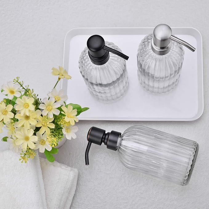 Dish Kitchen Soap Dispenser, Oil Rubbed Bronze Bathroom Liquid Soap Dispensers - Image 7