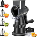 Rotary Cheese Grater Hand Crank, Vegetable Slicer by Unknown