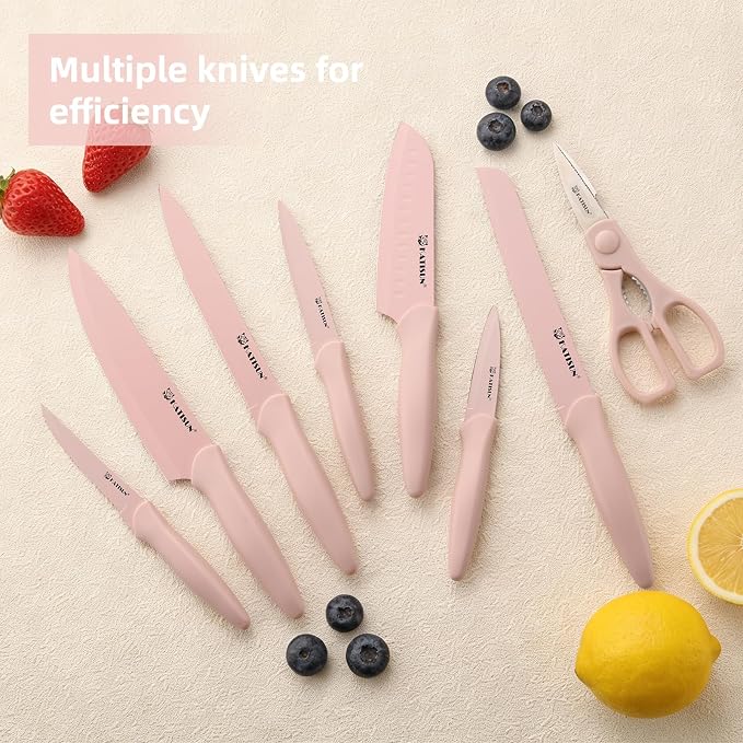 Knife Set, 15 Pieces Knives Sets - Image 7