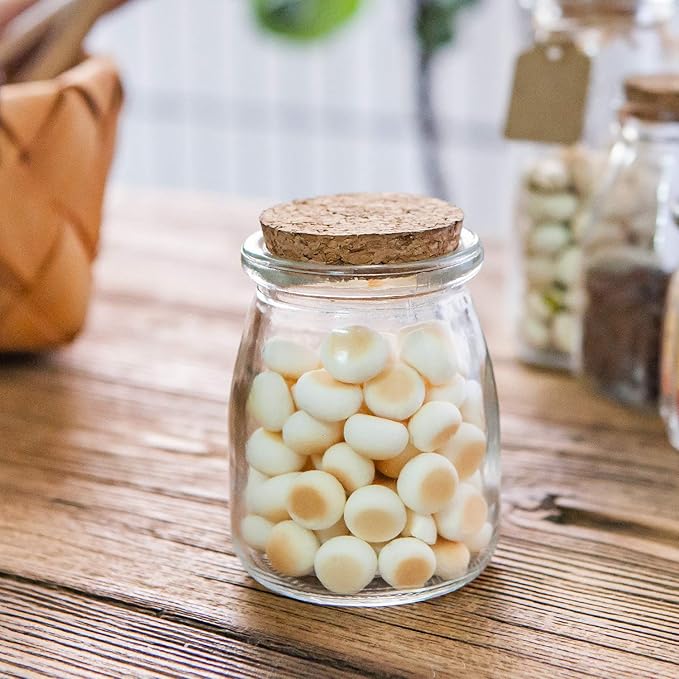 Brajttt Mini Yogurt Jars 30 Pack, 7 oz Glass Favor Jars - Image 5