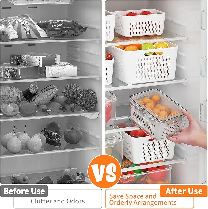 5 PCS Large Fruit Storage Containers - Image 4