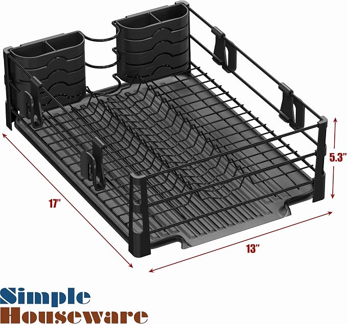 Simple Houseware Dish Drying Rack - Image 8