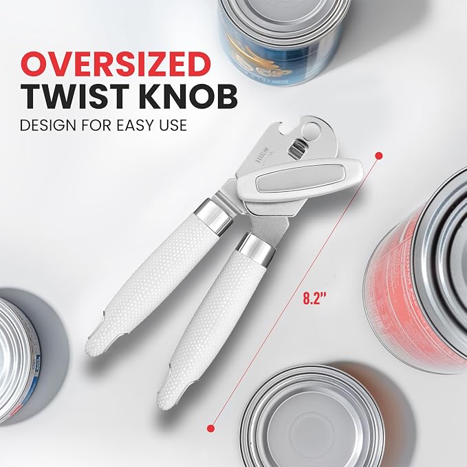 Zulay Kitchen Heavy Duty Stainless Steel Can Opener Manual - Image 4