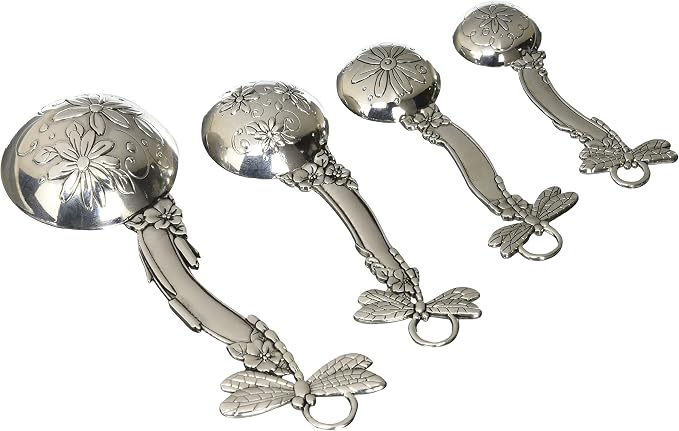 Ganz 4-Piece Set, Dragonflies Measuring Spoon, One Size - Image 2