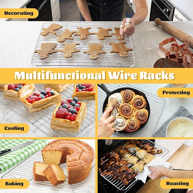 P&P CHEF Baking Cooling Rack Set - Image 7