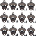 RONYOUNG 12PCS Wall Mounted Bottle Opener Vintage Beer Bottle Opener Suitable by Unknown