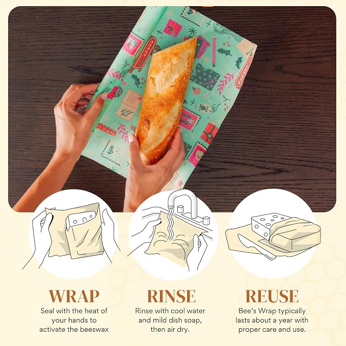 Bee's Wrap Beeswax Wraps for Food - Image 4