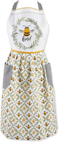 DII Women's Spring & Summer Apron Collection Adjustable, Two Large Pockets & by DII