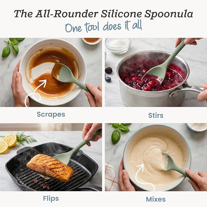 StarPack Silicone Spoonula The All-Rounder 10.5 Inch - Image 2