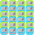 Timer for Kids Teachers Digital Kitchen Timers for Cooking Large Magnetic by AOUCE