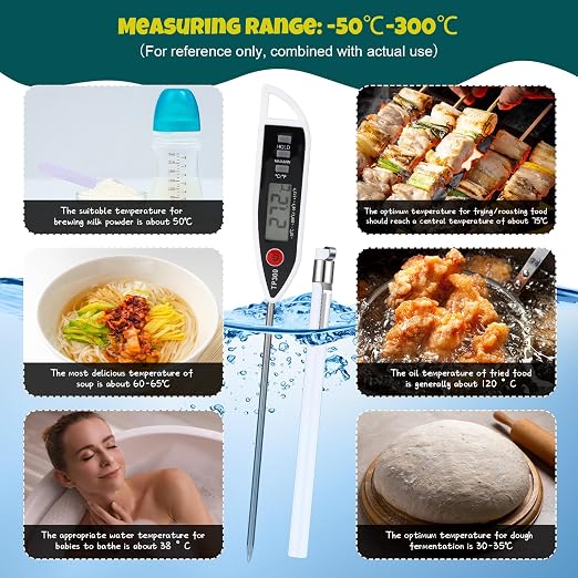 Copkim 3 Set Waterproof Food Thermometer - Image 4
