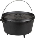 Stansport Pre-Seasoned Cast Iron Dutch Oven by Stansport