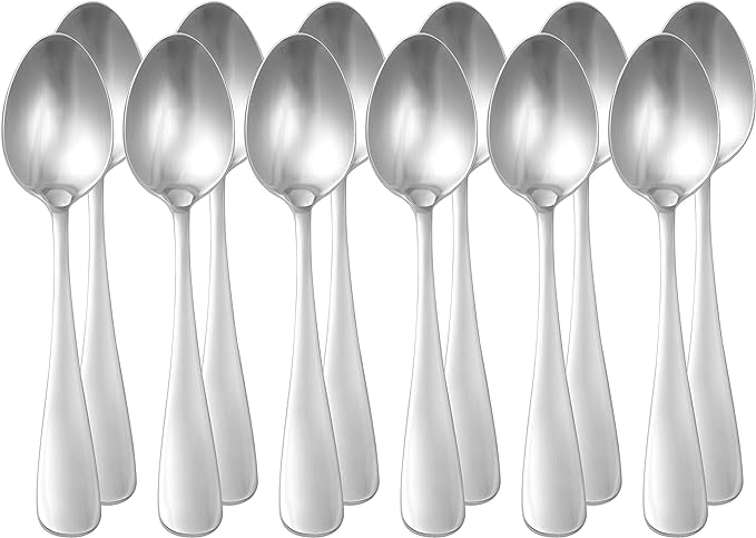 Amazon Basics Stainless Steel Dishwasher Safe Dinner Spoons - Image 3
