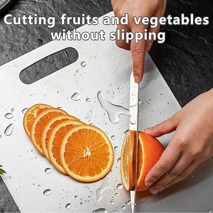 Titanium Cutting Board, Non Toxic, Double-Sided Food Grade Chopping Board - Image 6