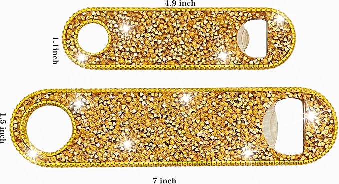 Gold Beer Bottle Opener Diamond Bling Beer Bottle Opener - Image 8