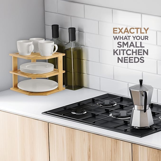 2-Pack Plate Organizer for Cabinet - Image 8