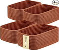 MiniArk Small Storage Baskets for Organizing | Closet Organizer Bins | Shelf by MiniArkStorageBasketsHome
