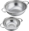 P&P CHEF Stainless Steel Colander, Micro-Perforated Food Strainer by PPCHEF