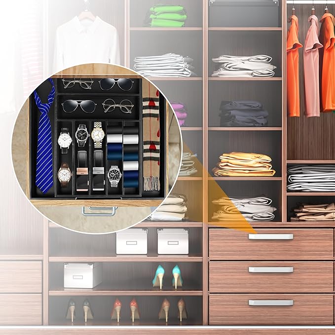 Bellsal Large Premium Bamboo Silverware Organizer - Image 7