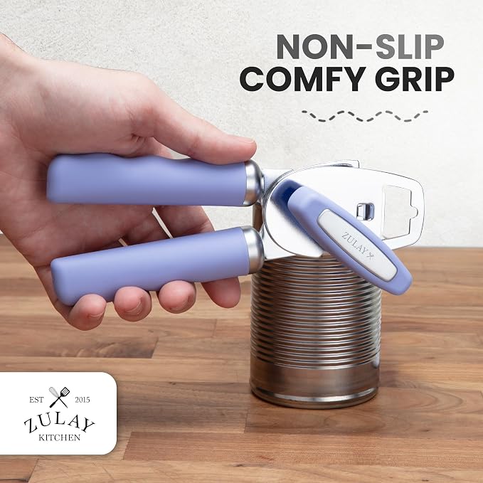Zulay Kitchen Heavy Duty Stainless Steel Can Opener Manual - Image 5