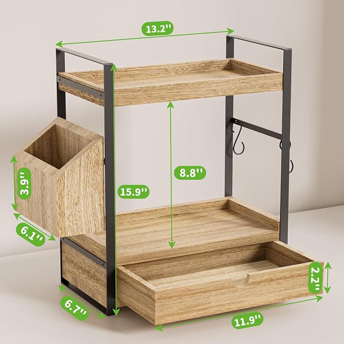 2-Tier Bathroom Counter Organizer - Image 2