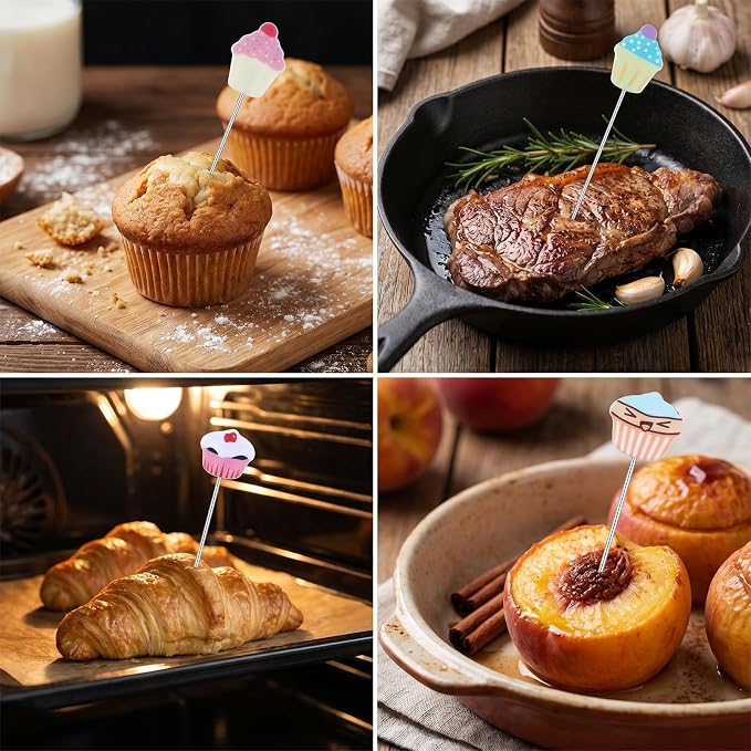 4 Pcs Stainless Steel Cake Testing - Image 6