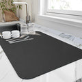 HotLive Dish Drying Mat for Kitchen Counter, Heat Resistant Drainer Mats by HotLive