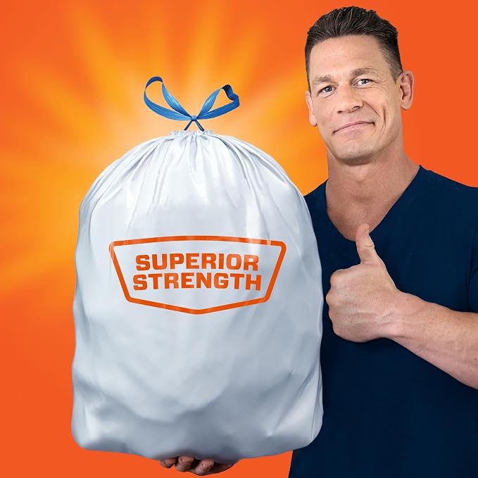 Hefty Strong Tall Kitchen Trash Bags, 13 Gallon - Image 3