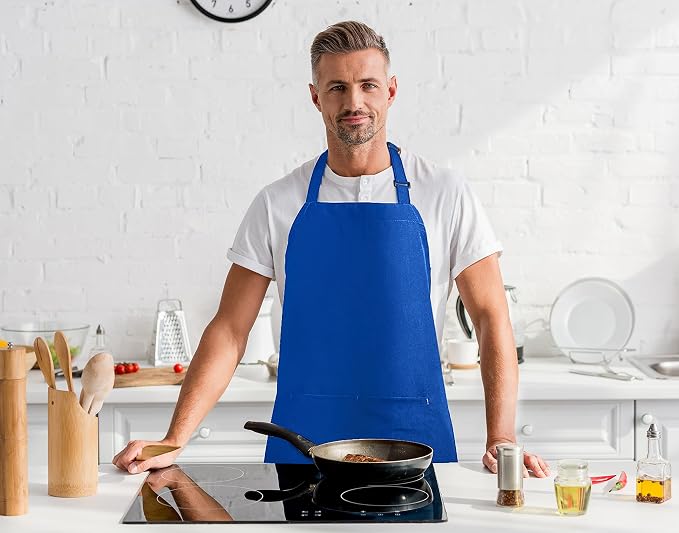 Utopia Kitchen 2 Pack Bib Apron, Adjustable - Image 3