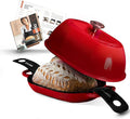 Krustic Enameled Cast Iron Dutch Oven by Unknown