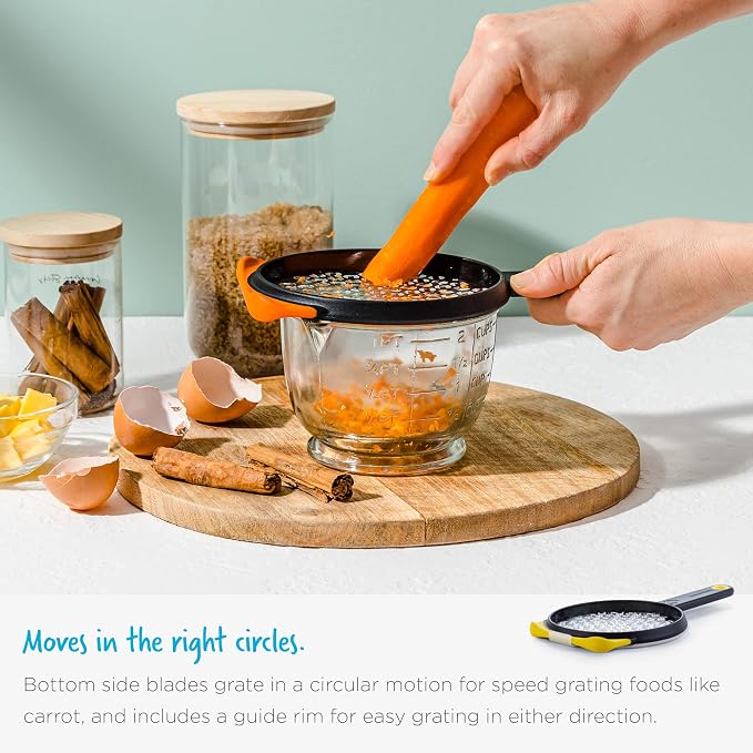 Dreamfarm Ograte Two-Sided Medium Food & Vegetable Speed-Grater - 3mm Medium - Image 5