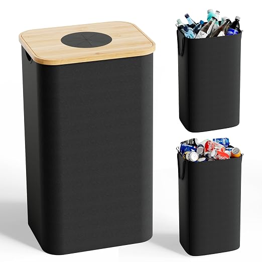 Recycling Bins for Kitchen, 26 Gallon Recycle Bin by Magicheap