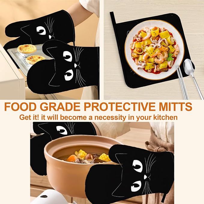 Oven Mitts and Hot Pads Set - Image 5