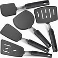 Silicone Spatula Set, Spatulas Silicone Heat Resistant Mixed 5 Piece Kitchen by Cohibon