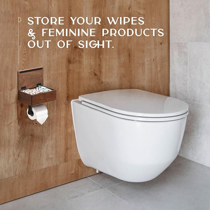Day Moon™ - Toilet Paper Holder - Modern Roll Holder - Image 8