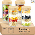 DRKIO 24 Oz Overnight Oats Containers by DRKIO