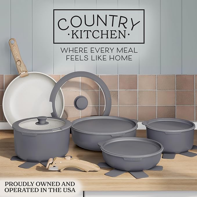 Country Kitchen Cookware Set - Image 2