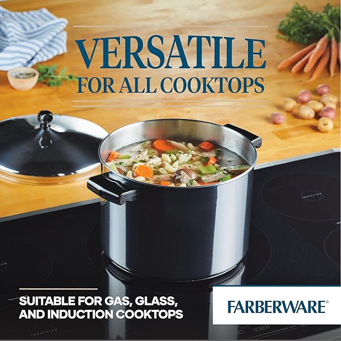 Farberware Classic Stainless Steel 8-Quart Stockpot - Image 6