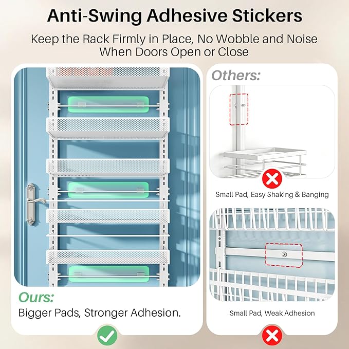 SNTD 8 Tiers Over the Door Organizer - Image 5