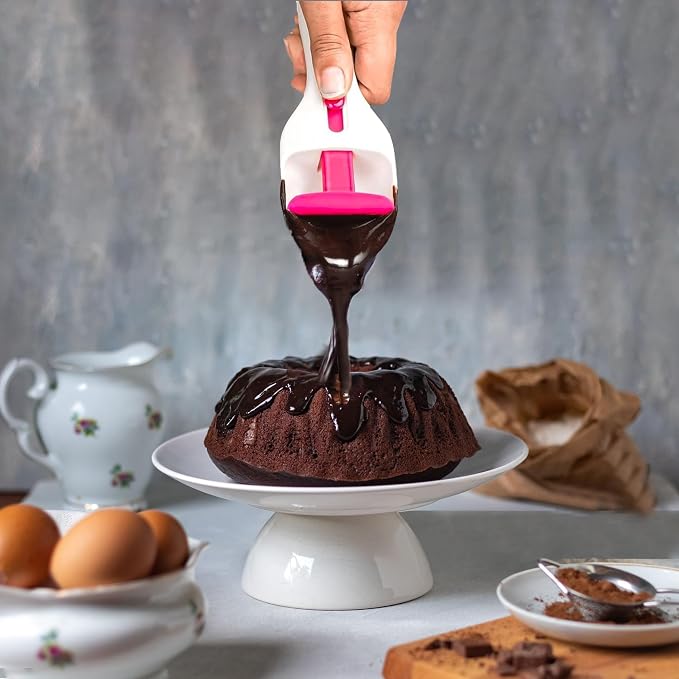 2Pcs Cupcake Scoop Batter Dispenser – One-Touch Sliding Button Dispenses Baking - Image 7