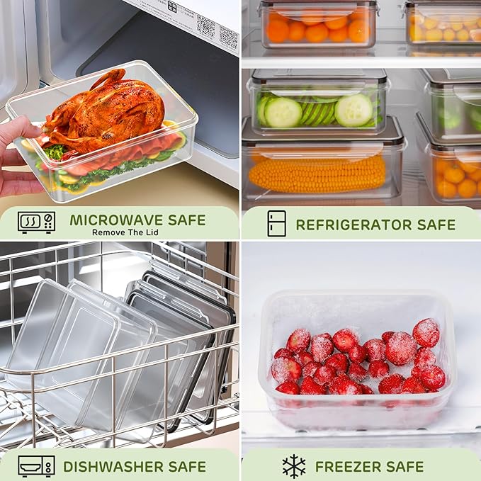 JSCARES 40 PCS Food Storage Containers - Image 6