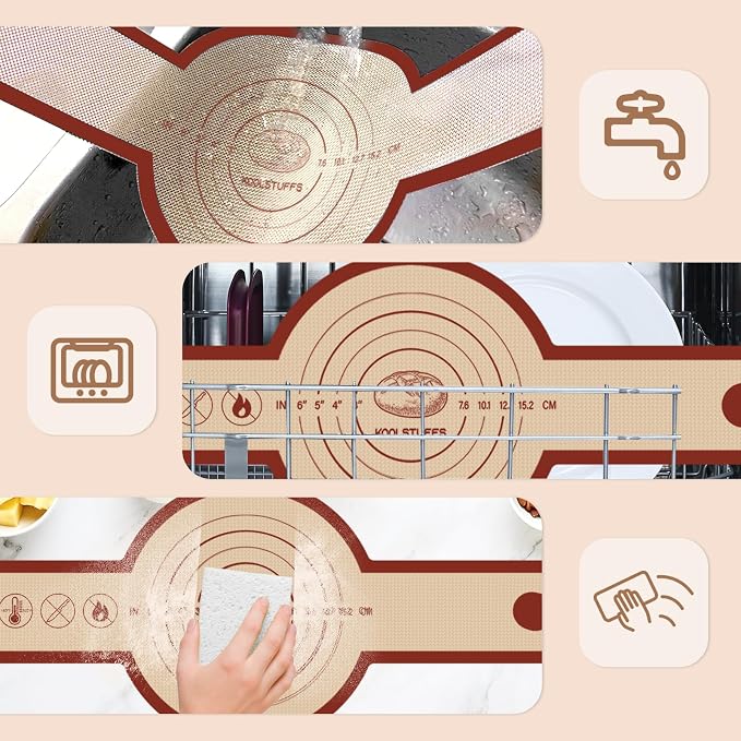Silicone Bread Sling for Dutch Oven, Easy and Safe Sourdough Transfer, - Image 5