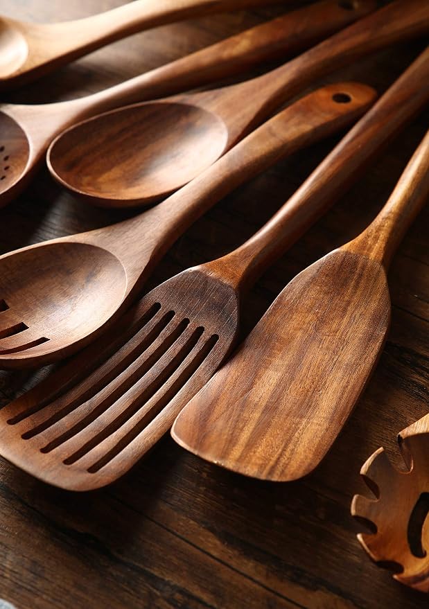 Wooden Kitchen Utensils set - Image 5